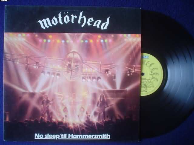 MOTORHEAD | NO SLEEP TILL HAMMERSMITH | BRAZIL | LP | RARE | BRONZE 6328 - Picture 1 of 1