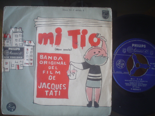 SOUNDTRACK | MON ONCLE | ARGENTINA | EP | PICTURE SLEEVE | PHILIPS 46056 - Afbeelding 1 van 1